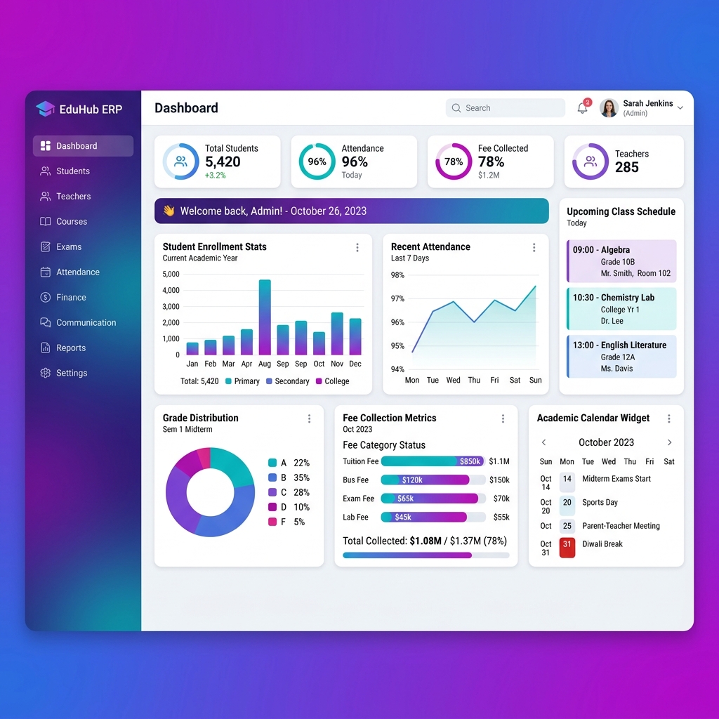 EduManage — School & College ERP
