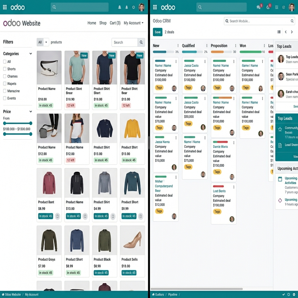 UnifiedCommerce — eCommerce + CRM