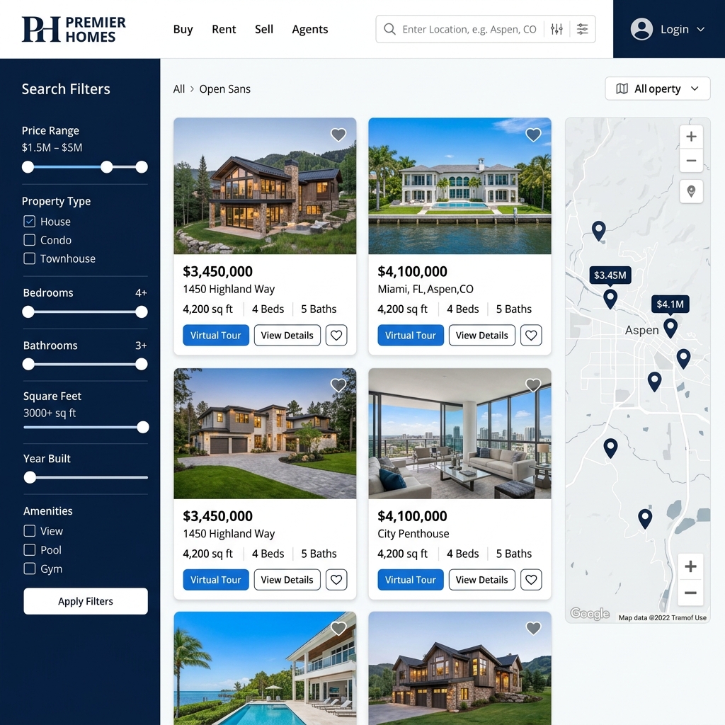 NestFinder — Property Listing Platform